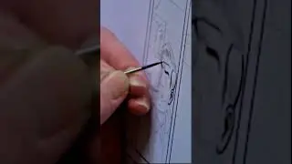 Ted Benoit (Blake & Mortimer, Ray Banana) Drawing a Comic Page! Pt.1 #comics #manga #bandedessin&eacute;e