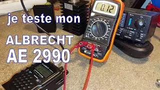 Essais et mesures sur l'ALBRECHT AE 2990
