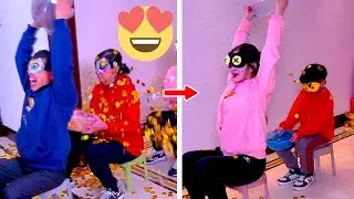 Family Games | Pass the Coins Challenge! All gone in the end! #funny #partygame #challenge