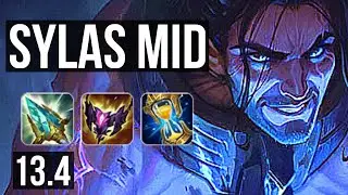 SYLAS vs ZOE (MID) | 11/3/11, 500+ games, Legendary | KR Master | 13.4
