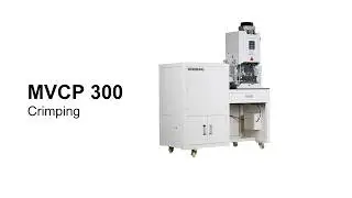 MVCP 300: 12-Ton Hexagon Crimp Machine | Totally Enclosed Safety Guard | Korisung