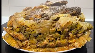 Gefüllte Kohlblätter und Weinblätter mit Reis- Rojins kitchen
