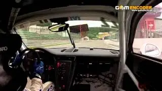 New PORSCHE 991GT3 cup test in Spa-Francorchamps