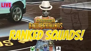 🛑Live - PUBG Console Ranked Push! Top 5 or better!