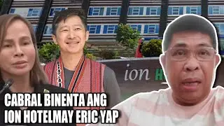 LALONG LUMALALIM ANG HIWAGA!!! CABRAL DATING MAY ARI NG ION HOTEL BENENTA KAY ERIC YAP