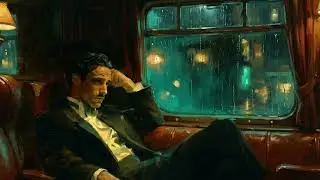 POV: It’s Raining on a Vintage Train 🌧️ Timeless Night Journey