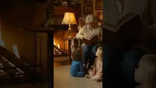 Grandma Telling Bedtime Stories 📖❤️