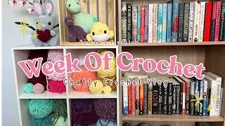 Week Of Crochet/Chatty Crochet Vlog|Crochet Studio Vlog