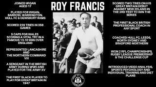 Roy Francis a Rugby Coach that was truly ahead of his time.