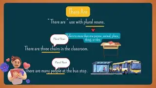 There Are : use with Plural Noun in English Grammar