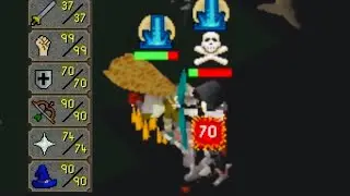 *МАКСИМАЛЬНЫЙ* 37 Атака Благочестие Билд Pking Эп.3 (Самый СЛОМАННЫЙ PvP Билд OSRS)