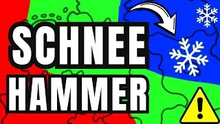 SCHNEE-BOMBE im Anmarsch? ❄️ 1 METER Neuschnee & Chaos-Warnung! 🚨