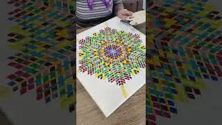 Art therapeutic practice mosaic of the soul  #art #sacral #arttherapy #Tytula_Dmytro