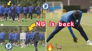 N&rsquo;Golo Kant&eacute; back in full training after hamstring injury. Welcome NG🔥🐐. Chelsea fc | under Potter