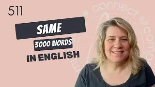 Learn English Vocabulary: &ldquo;same&rdquo; -Definitions, Usage, Collocations, and Opposites 511/3000