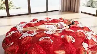 which Dream Bed Would you sleep in?🌈 Ai satisfying#asmr #satisfying #asmr #shorts #sleep