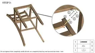 TORINO SOHO BARSTOOL ASSEMBLY VIDEO - 01867ESP & 01867GWASH