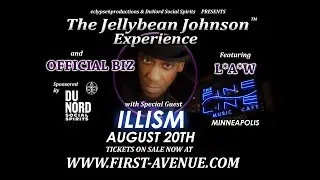 JELLYBEAN JOHNSON EXPERIENCE LIVE PROMO