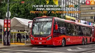 Metrob&uacute;s CDMX | Nueva estaci&oacute;n Hidalgo L&iacute;nea 4
