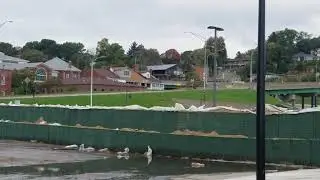 Hesco barriers Burlington Iowa October 14 2018