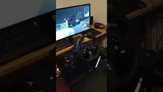 Button box American Truck Simulator new trucking setup! #shorts