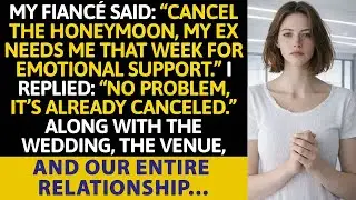 My Fiancé Said： “Cancel The Honeymoon, My Ex Needs Me That Week For Emotional Support.” I Replied