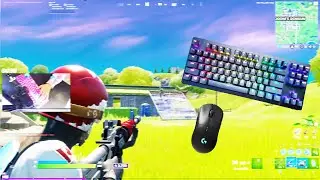 Razer Huntsman Tournament Edition TKL Red Switch ASMR Chill🤩Satisfying Keyboard Fortnite 240 FPS 4K
