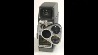 Bell and Howell electric eye movie camera