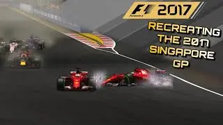 F1 2017 GAME: RECREATING THE 2017 SINGAPORE GP