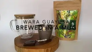 Brewing guayusa in a mug