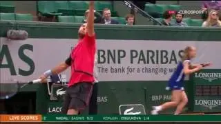 2016 Steve Darcis forehand,backhand,serve