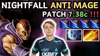 🔥 Counter To Counter Pick - Nightfall ANTI MAGE Hard Carry Gameplay 🔥 Nightfall Perspective - Dota 2