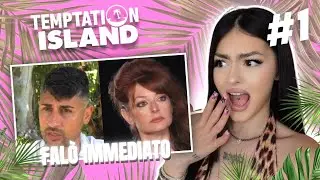#1 TEMPTATION ISLAND 2025🏝️ reaction alle red flag PEGGIORI della prima puntata 🚩