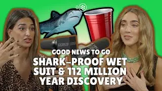 Shark-Proof Wetsuit, Million Year Discovery & Inmates Save Wildlife | Episode 018: Good News To Go