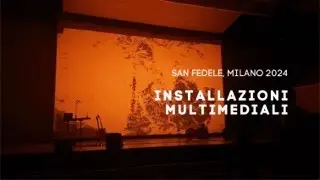 Produzione Audio - Installazioni Multimediali, Auditorium San Fedele, Milano, 2024
