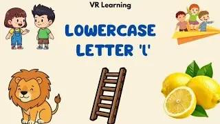 How to write lowercase letter l || Learn to write lowercase letter L l || l L small letter for kids 