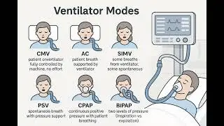 #ventilator modes  #VentilatorModes#MechanicalVentilation#CriticalCare#ICUCare#NursingStudents#Medic