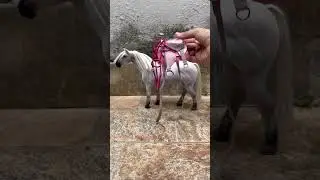 Cavalos e seus acess&oacute;rios!! #brinquedos #cavalo #animaisdafazenda #cavalos #cavalodebrinquedo
