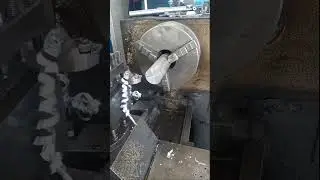 TORNEANDO ALUMINIO #usinagem #welding #aluminium #machining