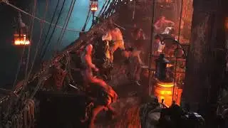 Pirates of the Caribbean: On Stranger Tides  iLram vs Zombie fight