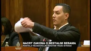 Roditelji nezadovoljni Nacrtom zakona o nestalim bebama