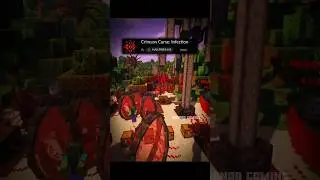 [Crimson Curse: Infection] Minecraft Best Mods #shorts