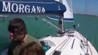 Recupero Uomo in Mare con Barca a Vela