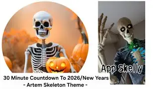 30 Minute Countdown To 2026/New Years | - Artem Skeleton Theme - | 2/4