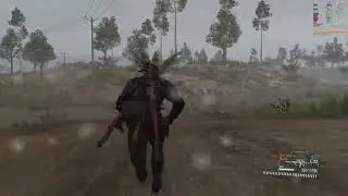 MGSV TPP on Linux PC Rainy Weather