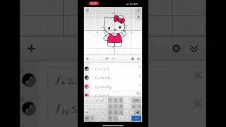 SO HELLO KITTY CORE!! #desmos #maths #drawing #math #sanriogirl #sanrio #sanrio #hellokitty
