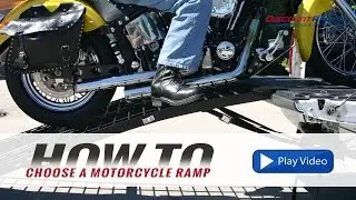 How To: Choose a Motorcycle Ramp