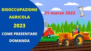 DISOCCUPAZIONE AGRICOLA 2024 - Come compilare correttamente la domanda