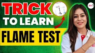 Trick to learn Flame Test | #jee2025 #chemistrytricks #jeetricks | Monica Bedi