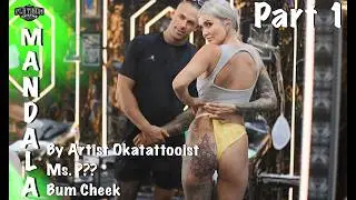 THE SEXY GIRL MAKE TATTOO ON SENSITIVE PART😱😍 || BY ARTIST OKATATTOOIST